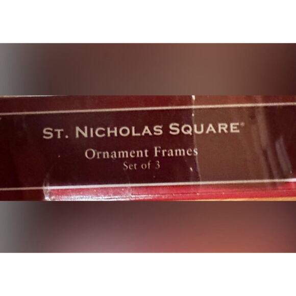 St. Nicholas Square Ornament Frames - Picture 2 of 5